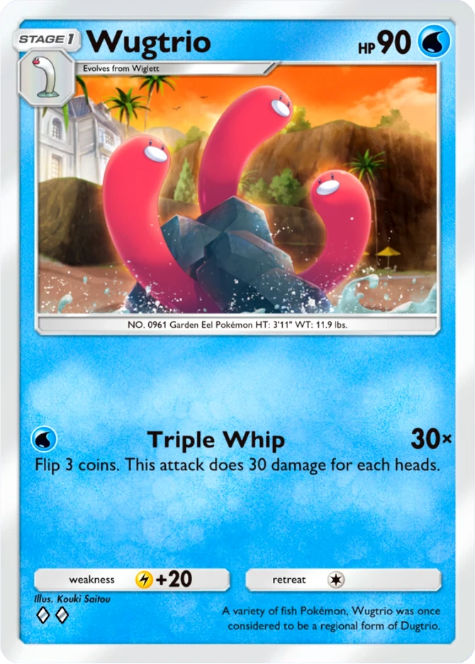 026 Wugtrio – Paldean Wonders