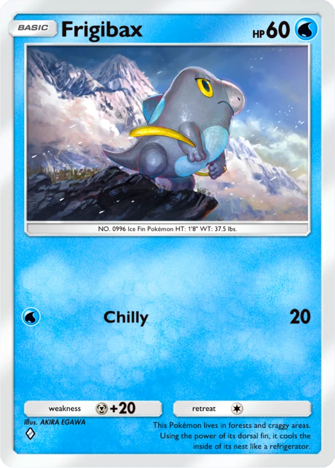 034 Frigibax – Paldean Wonders