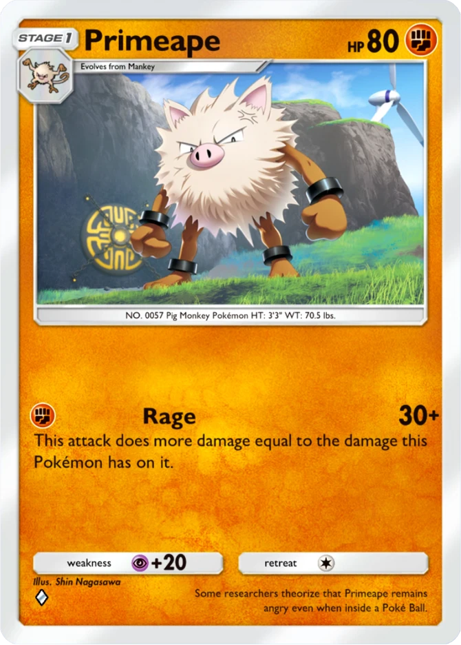 056 Primeape – Paldean Wonders