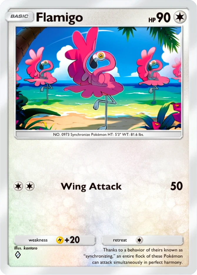 085 Flamigo – Paldean Wonders