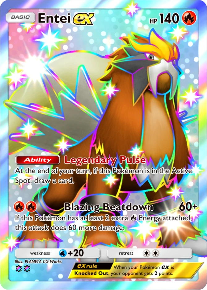 126 Entei – Paldean Wonders