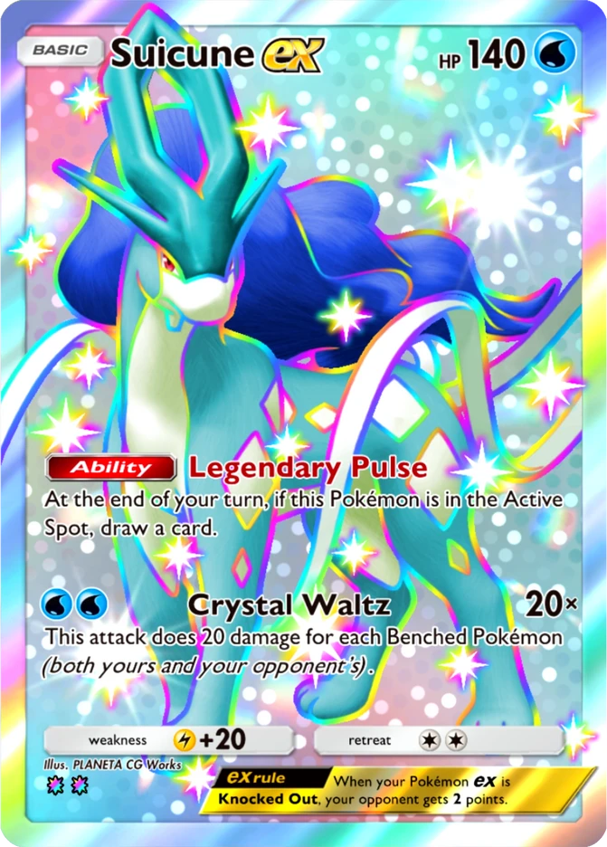 127 Suicune – Paldean Wonders