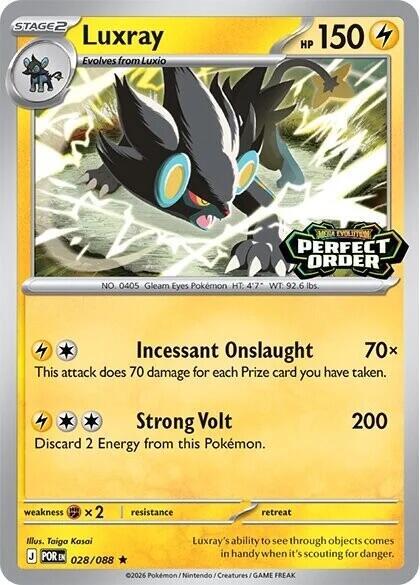028-normal-setlogo Luxray (Normal, Set logo stamp) – Perfect Order