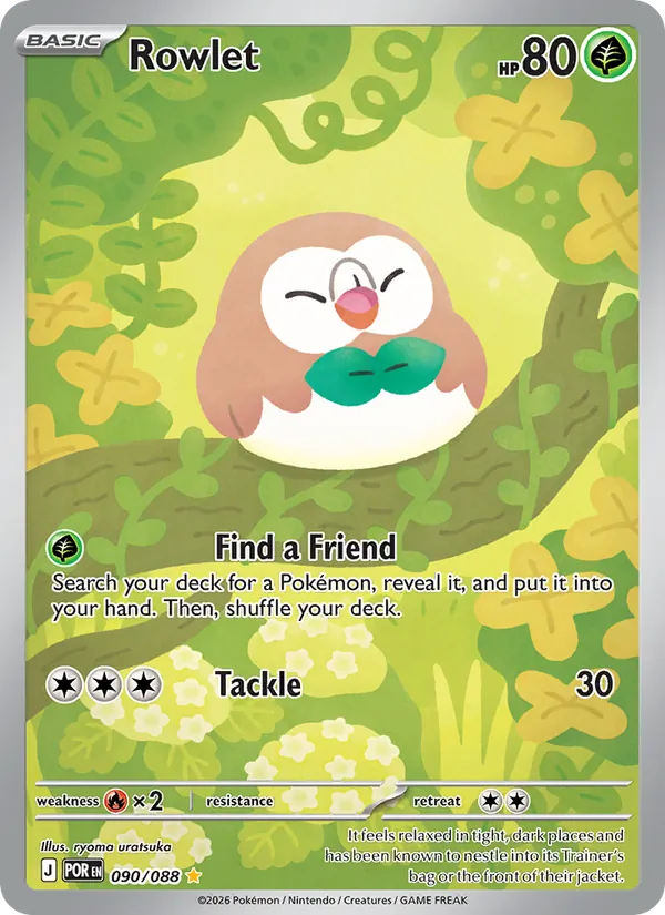 090 Rowlet – Perfect Order