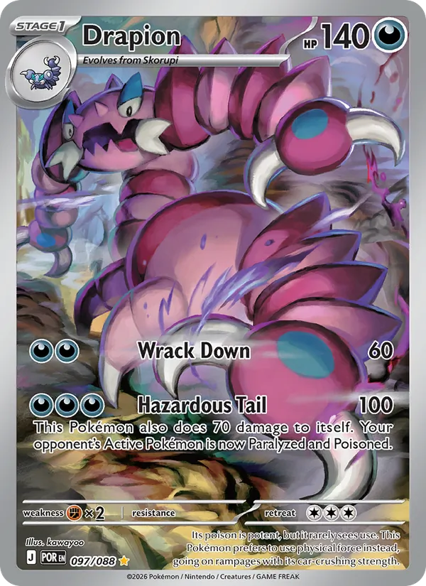 097 Drapion – Perfect Order