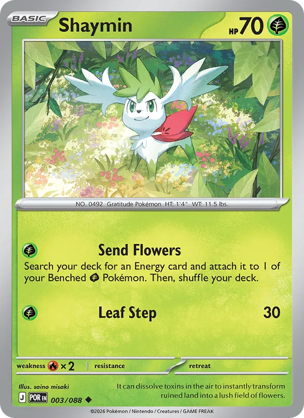 003 Shaymin – Perfect Order