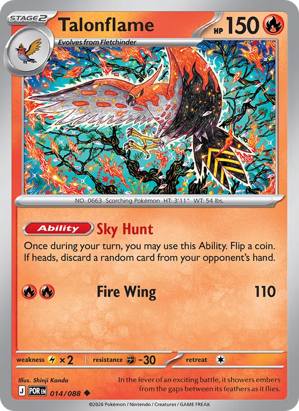 014 Talonflame – Perfect Order