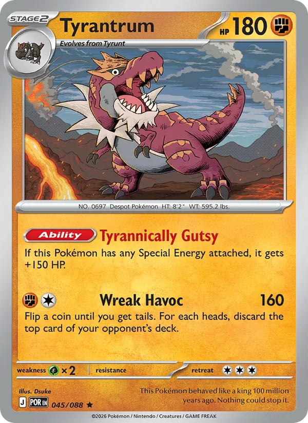 045 Tyrantrum – Perfect Order