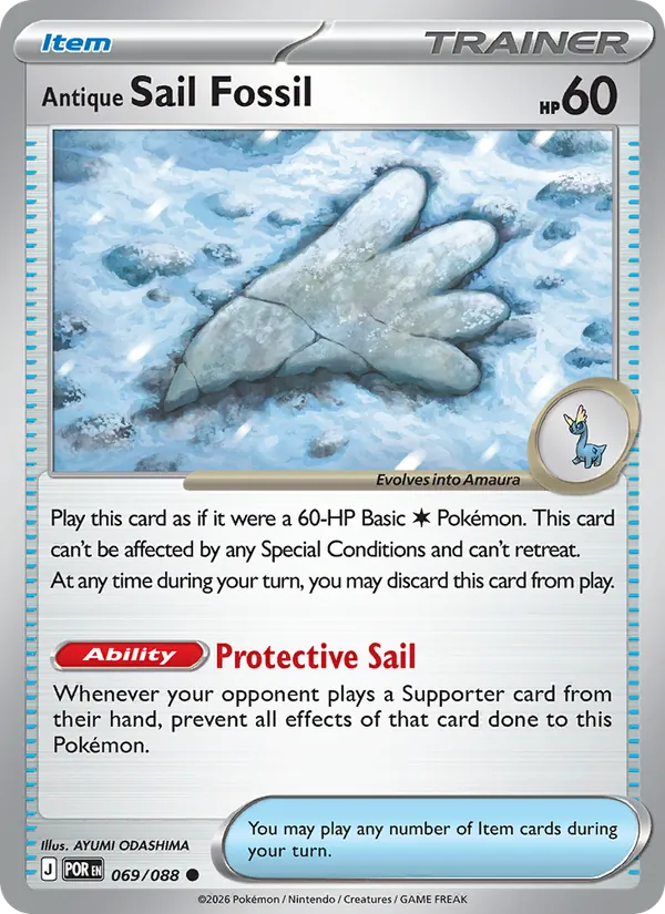 069 Antique Sail Fossil – Perfect Order