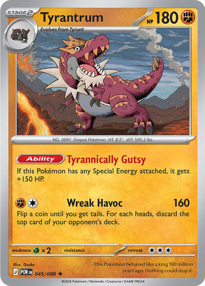045-NH Tyrantrum – Perfect Order