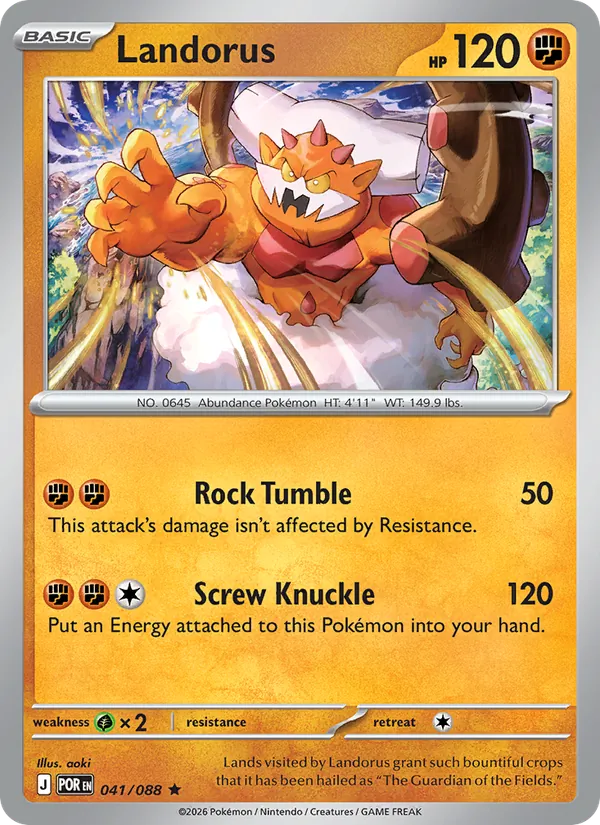 041-RH Landorus – Perfect Order