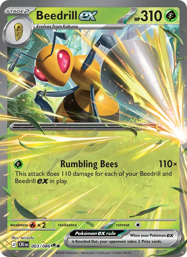 003 Beedrill ex – Chaos Rising