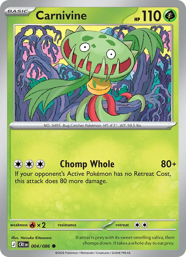 004 Carnivine – Chaos Rising