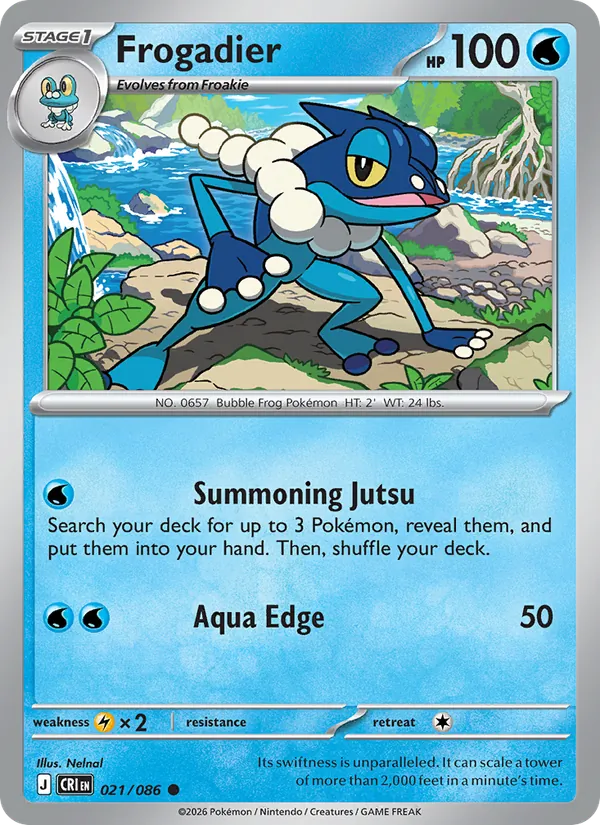 021 Frogadier – Chaos Rising