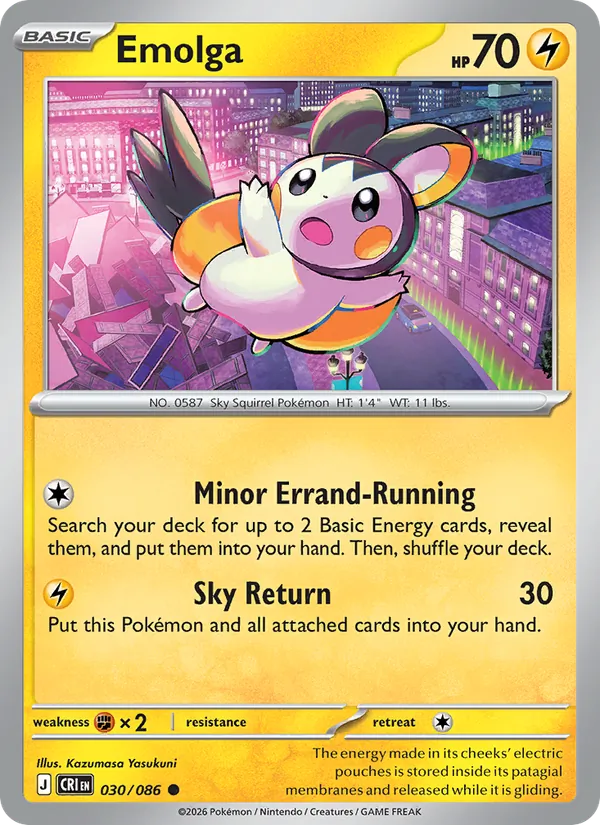 030 Emolga – Chaos Rising
