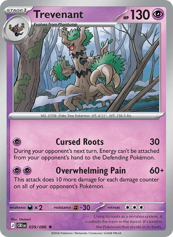 039 Trevenant – Chaos Rising