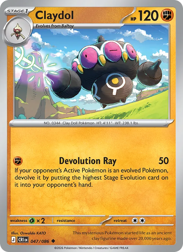 047 Claydol – Chaos Rising