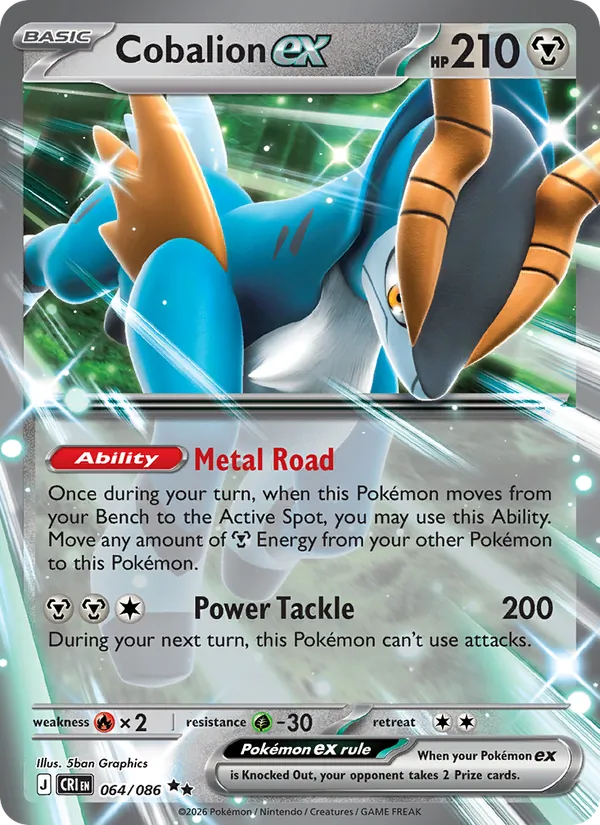 064 Cobalion ex – Chaos Rising
