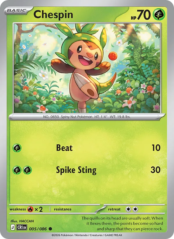 005-RH Chespin – Chaos Rising