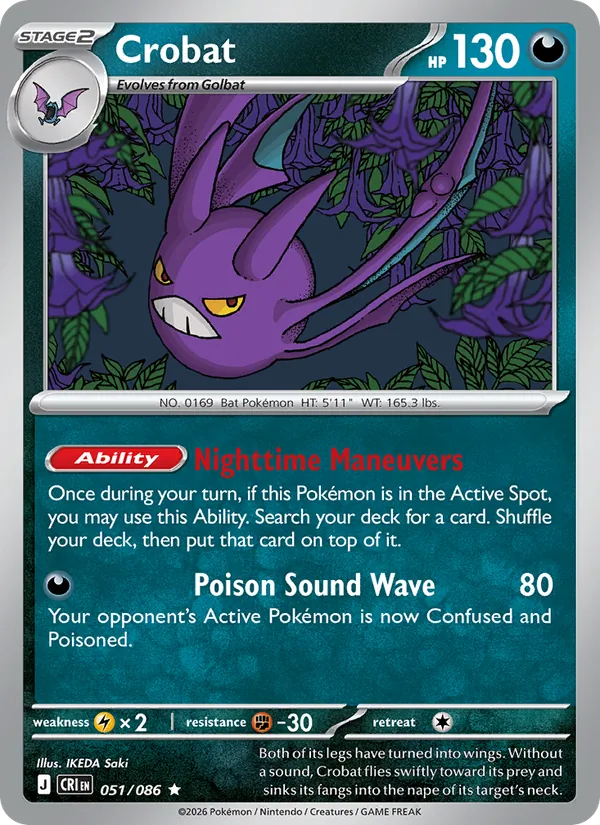051-RH Crobat – Chaos Rising