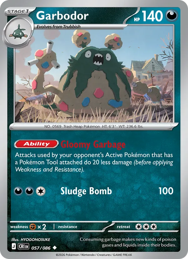 057-RH Garbodor – Chaos Rising