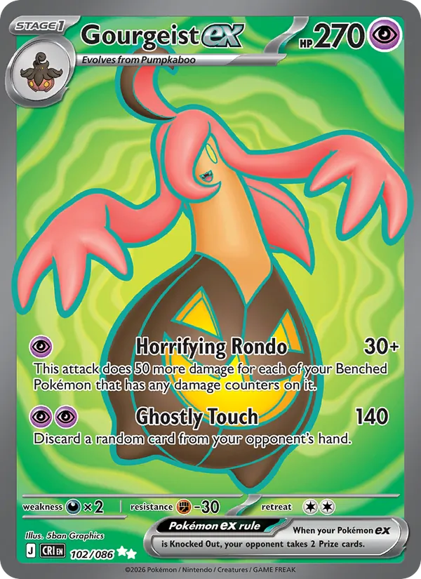 102 Gourgeist ex – Chaos Rising
