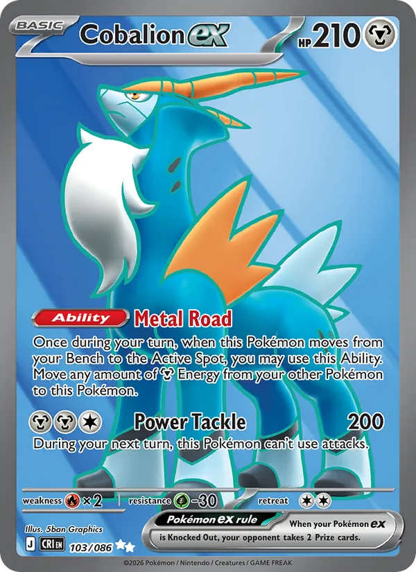 103 Cobalion ex – Chaos Rising