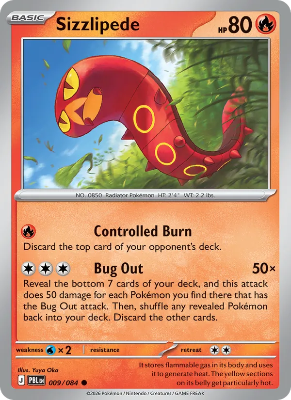 009 Sizzlipede – Pitch Black