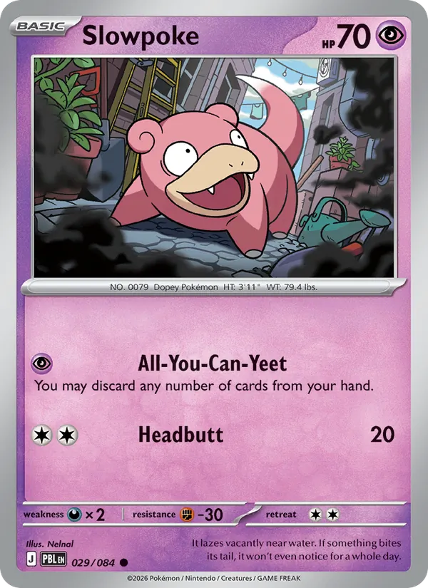 029 Slowpoke – Pitch Black