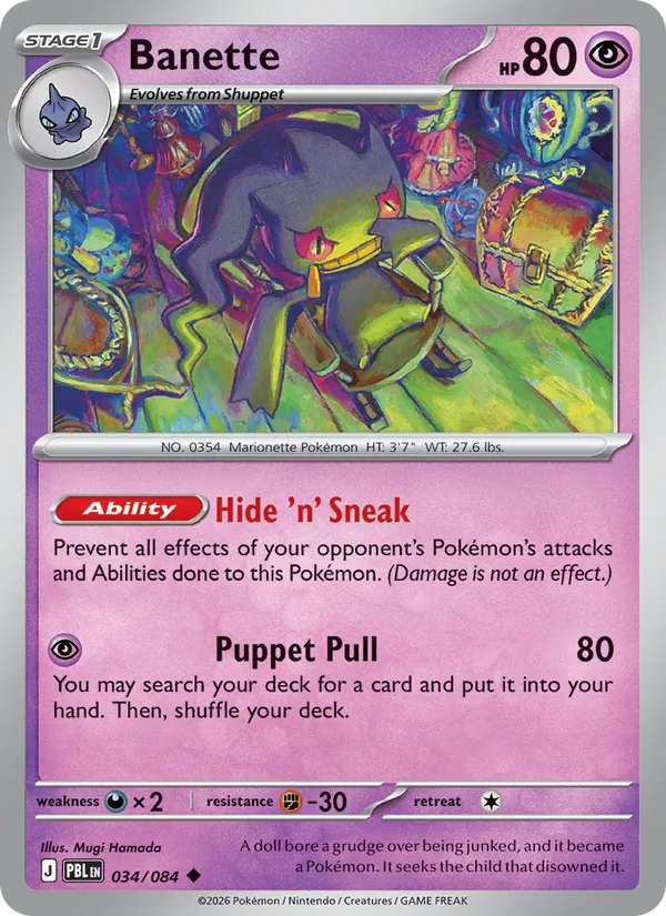 034 Banette – Pitch Black