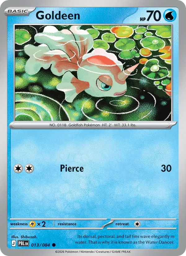 013-RH Goldeen – Pitch Black