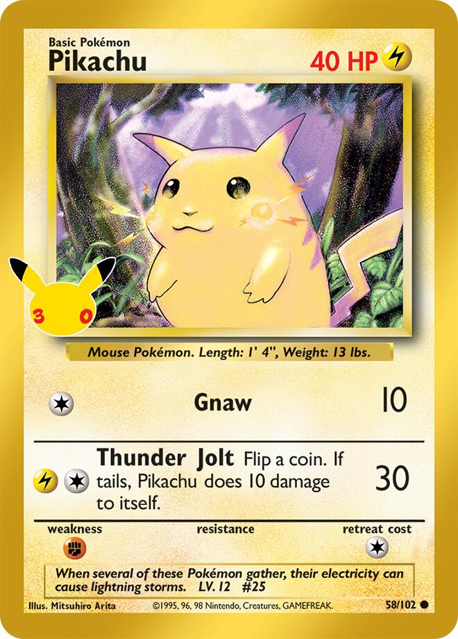 CC014 Pikachu – 30th Celebration