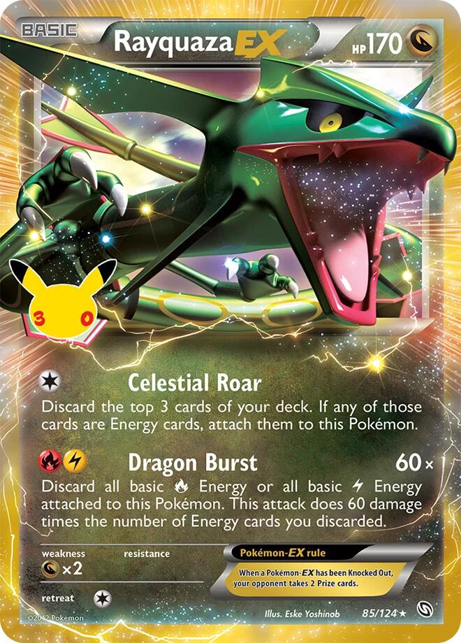 CC016 Rayquaza EX – 30th Celebration