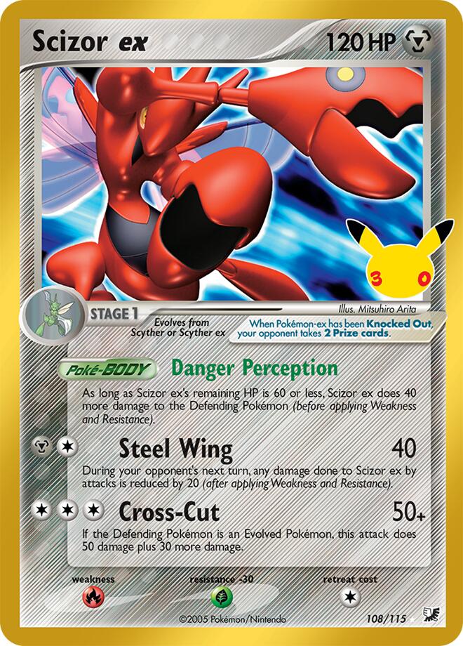 CC025 Scizor ex – 30th Celebration