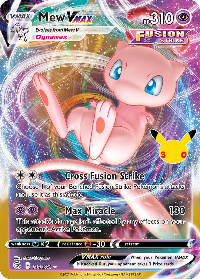 CC026 Mew VMAX – 30th Celebration