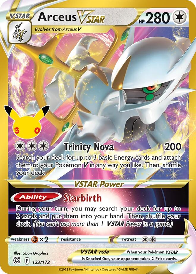 CC027 Arceus VSTAR – 30th Celebration