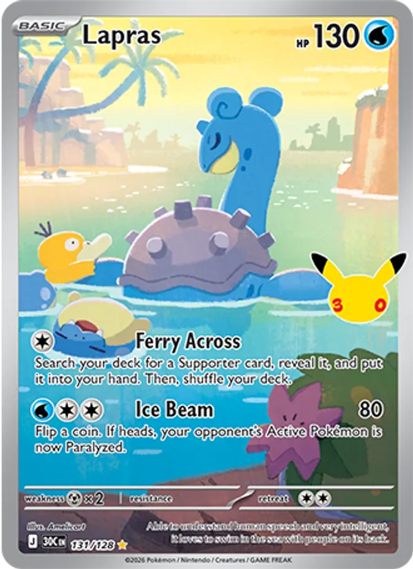 131 Lapras – 30th Celebration