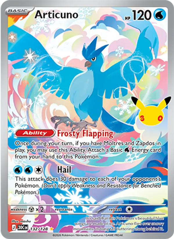 132 Articuno – 30th Celebration
