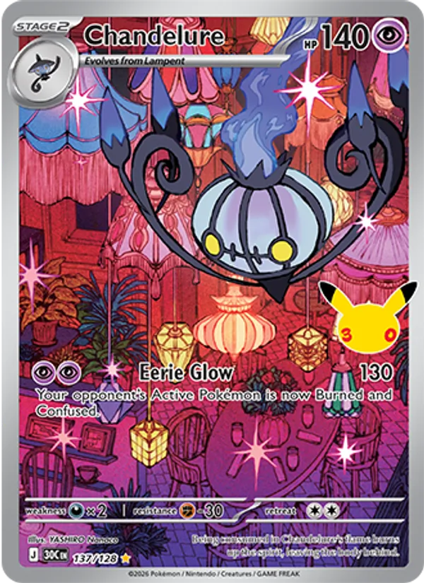 137 Chandelure – 30th Celebration