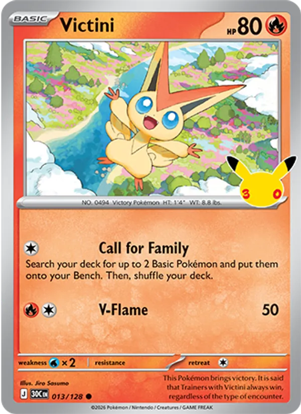 013 Victini – 30th Celebration