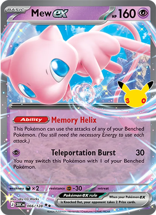 066 Mew ex – 30th Celebration