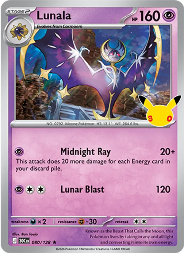 080 Lunala – 30th Celebration