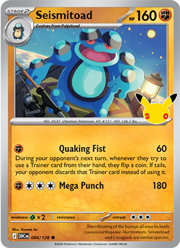 084 Seismitoad – 30th Celebration