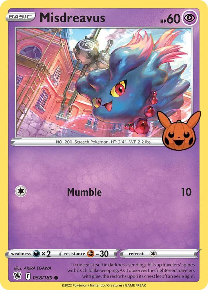 11 Misdreavus – Trick or Trade 2022