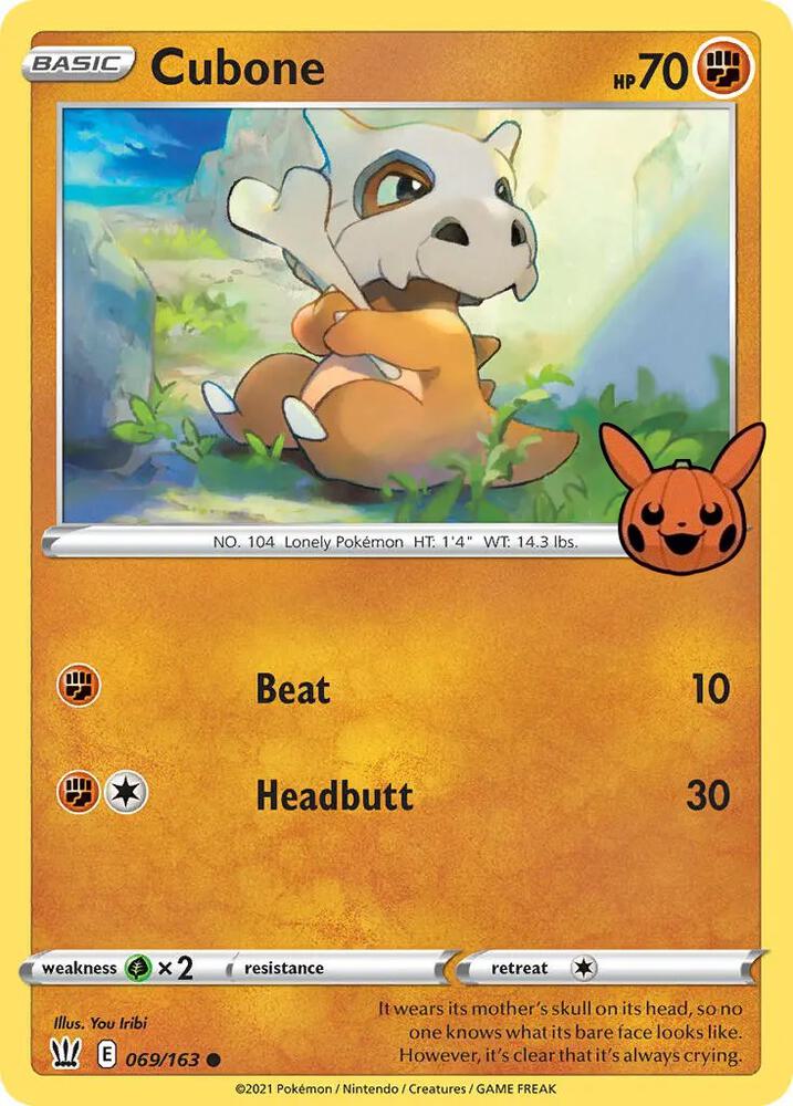 24 Cubone – Trick or Trade 2022