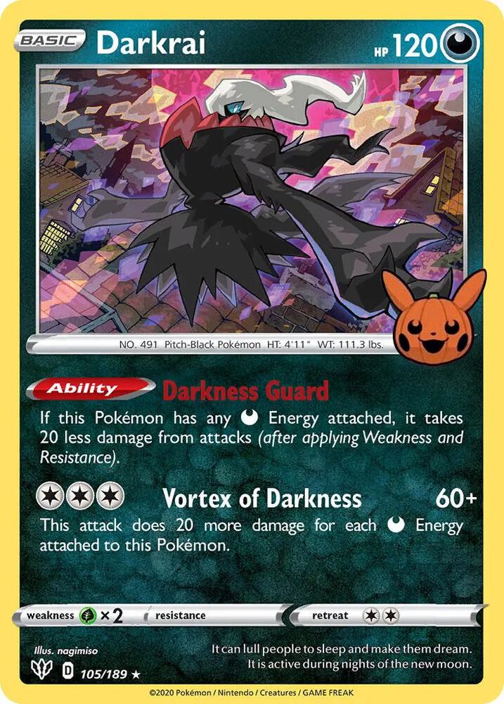 29 Darkrai – Trick or Trade 2022