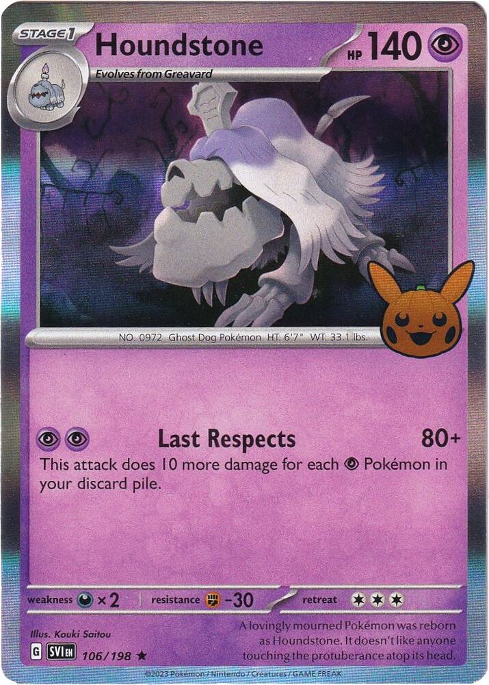 26 Houndstone – Trick or Trade 2023