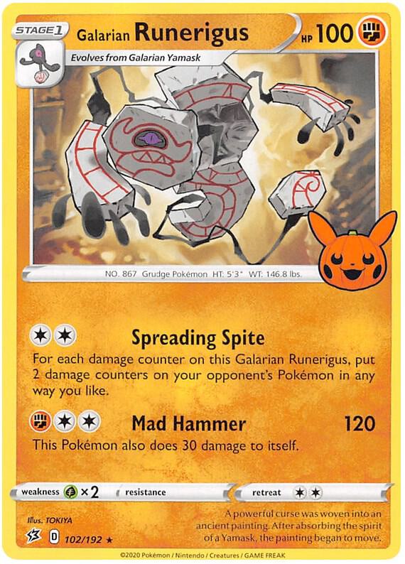 30 Galarian Runerigus – Trick or Trade 2023