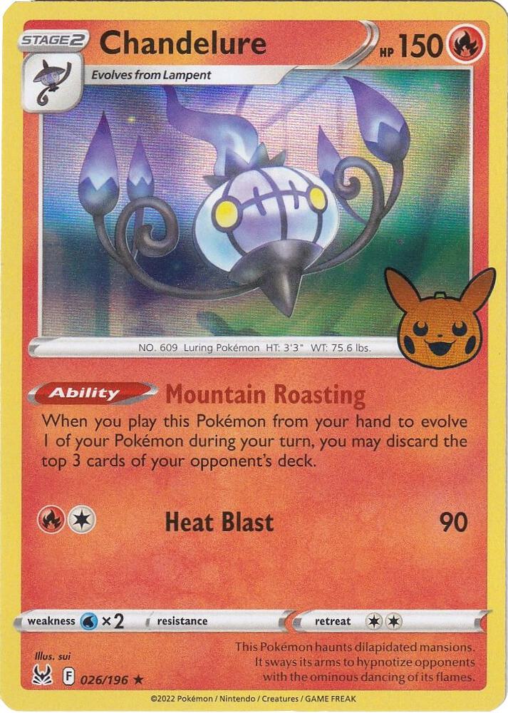 6 Chandelure – Trick or Trade 2023