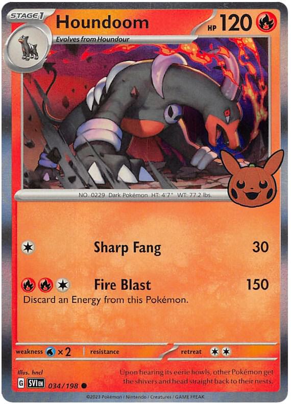 7 Houndoom – Trick or Trade 2023